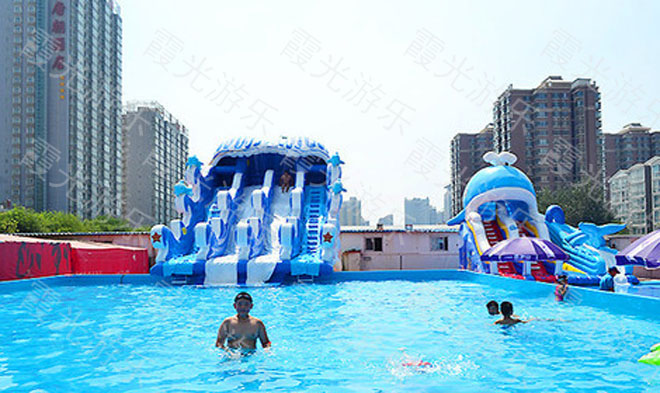 杨浦大型充气泳池
